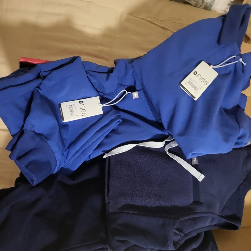 FIGS -BLUES Bundle, few NWT, or gently worn, all like new or new